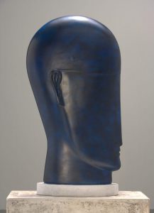 Blue Head With Glasses 1