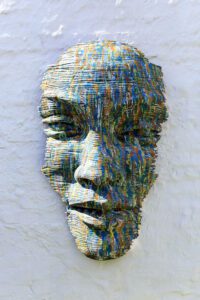 Faith Mask Large Wall mounted 1