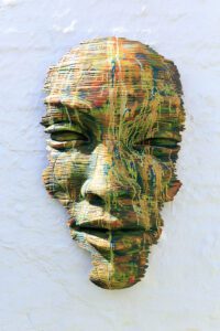 Faith Mask Large Wall mounted100 1