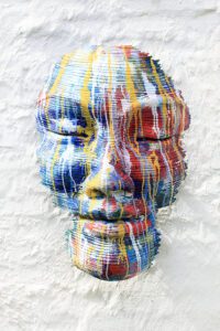 Faith Mask Medium Wall mounted 2