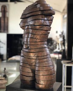 Grace Cut Torso Bronze 1