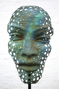 Faith Mask Large Effervescent Free standing 2