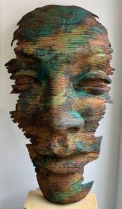 anton smit large mask rust 135x70x35cm lr RossouwModern