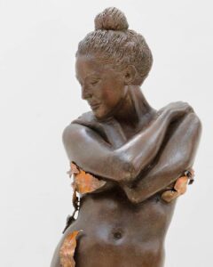 IN MOMENT SERIES – LEAF – VI collectable sculpture art