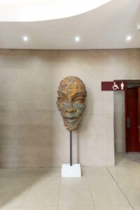 FAITH MASK LARGE FREE STANDING 2